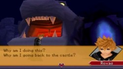 thetwilightroadtonightfall:Of all the important parts from Days that couldn’t be remade into hd cutscenes, wHY DID THIS ONE HAVE TO BE ONE OF THEM? Here, we truly get to see Roxas’ doubts of everyone and everything around him. We see how he begins
