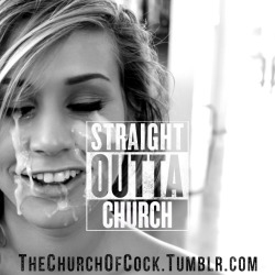 cumonsteph:  thechurchofcock:  straight outta