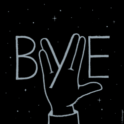 christophermonro:  Goodbye Spock.RIP