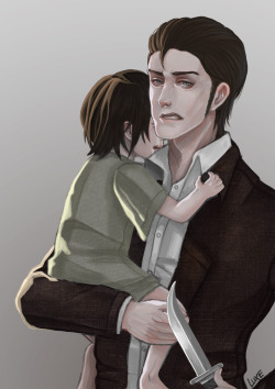 luxememoria:  “I ain’t father material. But damn me to hell if I don’t try for you, Kuchel.”Another SNK chap 69 feels drawing goodbye I’ll see you all in therapy.