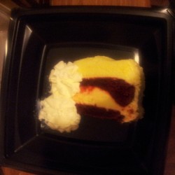 Time to eat dat red velvet cheesecake factory cake!