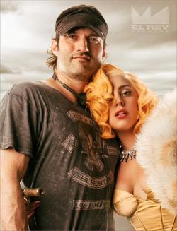 nocoffeeplease: @Rodriguez: #TBT with the amazing Lady Gaga who killed it at the Oscars #Machete Kills! 