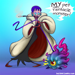 #TributeTuesday!This week: mypettentaclemonster&rsquo;s Pet Tentacle Monster! &hellip;Delidah must have it. Possibly to make a tentacle-coat. Want to see more of My Pet Tentacle Monster? Check out their Art Blog and Hentai Foundry Gallery.Want to see