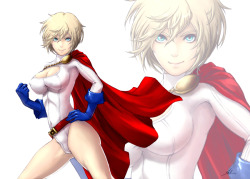 super-hero-center:  POWER GIRL 2 by ~stealthmaria