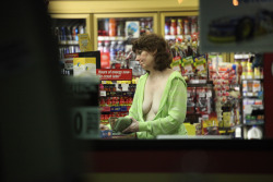 questionsandacts:  Leave your blouse open enough for your boobs to be seen when you buy something from a convenience store 