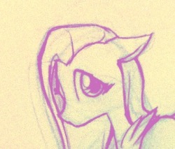 asknsfwcobaltsnow:  [FOAL] Weird thin explicit fluttershy filly sketch: http://derpibooru.org/455104  &hellip;okay, that&rsquo;s just plain adorable. &lt;3 Technically nsfw but honestly it&rsquo;s not really sexual, just cute. :3