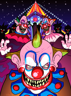 Day Two Of Drawlloween 2016! Today’s Theme Was, “Carnival Creeps” And For Some