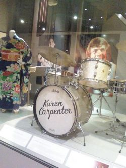 wtfdrums: Karen Carpenter’s drumkit 