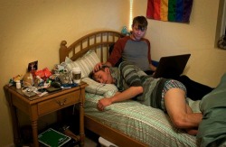 cuteegaycouples:  storyofagayboy:  &ldquo;I know it gets hard sometimes But I could never Leave your side No matter what I say”  cuteegaycouples