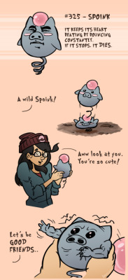 cosmicbrownbear:  I think about the Spoink one alot.