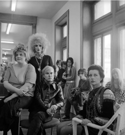 lovingthesixties:  Andy Warhol and members of The Factory photographed by Cecil Beaton in 1969. 
