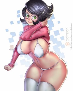 bokuman: Wicke! the last member of THICC trinity! A new patreon update!  Suport me on patreon for more content! http://patreon.com/bokuman  #velma #wicke #thicc #thicctrinity #mei #meiisbae #fanart #sketch #drawing #art 
