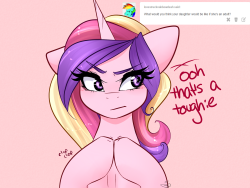 ask-cadance:  We’ll just have to wait and see, I suppose.  X3
