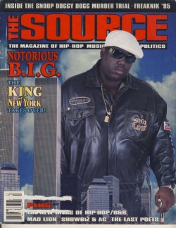 blow up like the world trade Notorious B.I.G, The Source &lsquo;95