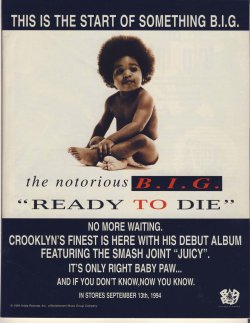 this is the start of something b.i.g Notorious B.I.G, The Source &lsquo;94