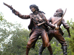 hanars:  luckykrys:  thecreach:  luckykrys:  &ldquo;Anne Bonny and Mary Read were pirates, as renowned for their ruthlessness as for their gender, and during their short careers challenged the sailors’ adage that a woman’s presence on shipboard invites