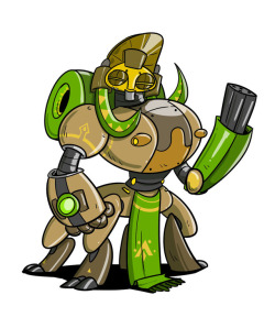 beapeabear:  “Your safety is my primary concern.”  Orisa, the new character in Overwatch! 