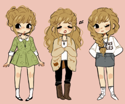 crybabiest:  au where ur faves get alternate clothes AND hairstyles who should i do next? :3c 
