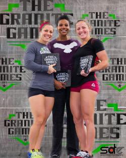 crossfitters:  Granite Games Womans Elite 1st - Elisabeth Akinwale2nd