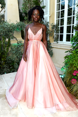 queenofnyongo:  Lupita Nyong'o attends Chopard Secret Night Cocktail during the 71st Annual Cannes Film Festival at Chateau de la Croix des Gardes in Cannes, France (May 11, 2018).  