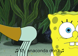 legalwifi:  nicki minaj - anaconda ft spongebob