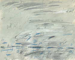 mauveflwrs:Cy Twombly - Untitled (1970)