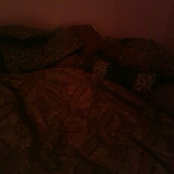 Nope, don&rsquo;t have a lots of pillows or anything. #pillows #queensize #pink #loveshack #yeahright