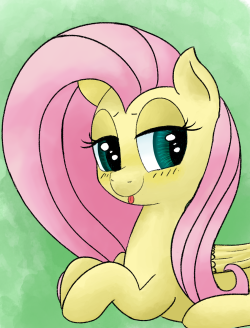 mangs-art: colored a quick sketchy flutter to show i’m still doin some pone c: