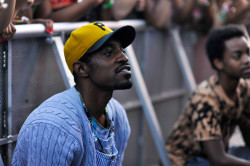 snappsny:  Andre 3000 in the photo pit 