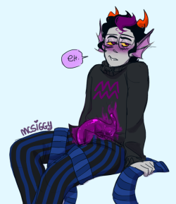 siggysins:   for @daxratchet an eridan. after…. so many years… 