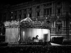 Flashofgod:  Marino Sallowicz, The Beginning Of A Fairy-Tale Midnight, Rome, Italy,