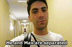 groundopenwide:  nev &amp; max   not knowing how to deal without one another