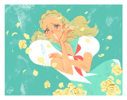 philliplight:  My 2nd piece for the “Revolutionary Girl: Utena” Show at Qpop! The large framed print of it as well as smaller prints are available if anyone is interested. Nanami is probably my favorite character in the series and I just love how