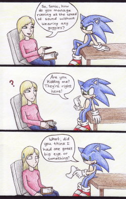 crystalturds:  ruinedchildhood:  oh my god   @sonic–maurice–hedgehog  Gtfoh, don&rsquo;t ruin my mental image of this lil nigga. Bye.
