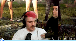 simplylove101: “Why are you looking at my hair and judging me?” “I’m looking at your face cuz you’re pretty.” (AKA Jenna &amp; Julien being unexpectedly adorable during the ‘Jenna’s Hair Wrap Funeral’ Twitch Stream (March 3rd 2018)