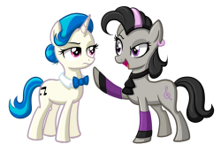 pony-effect:  Vinyl and Octavia by TheCheeseburger 