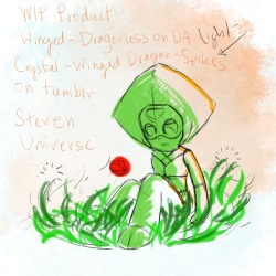 crystal-wingeddragon-spikes:  Steven Universe fanwork. Fandom favourite nerdy gem, Peridot from   Log Date 7 15 2. The moment she was studying a ladybird is quietly memorable. 