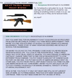 writingcyan:  justamus:  Apparently Heavy Weapons Guy likes to hang out on 4Chan..  I read the whole rant in Heavy’s voice even befor reading Mus’s comment, and it was glorious. 