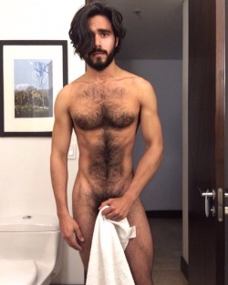 thehairyhunk:Featuring @nanchovelez | By @thehairyhunk