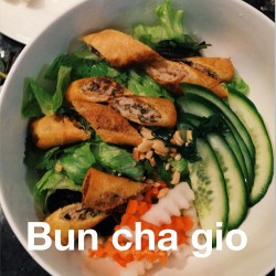 Bun cha gio at @pr1ncessq place #yum #instafood #yum #foodporn #viet #yes#food #grub