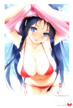 happoubi jin bikini erect nipples panty pull shirt lift swimsuits undressing | #402712 | yande.re