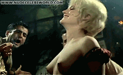 nudecelebsgif:  Jennifer Jason Leigh flashes her tits in Last Exit To Brooklyn gif