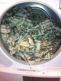 koolguyz:  Had to dry my money 