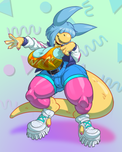 discovery-channel-official:  Vatti for @nanodarkk2!! I’ve been meaning to draw her since forever but it never happened… until NOW. Gave her some bright retro clothes just because. 