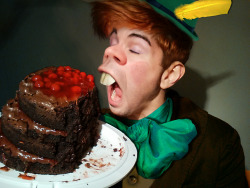 hmh452002:  Who wants cake? Too Bad!! Get your own!Just a lampwick test I did for a friend. Might lead to something big later this year.  I adore this! At some point I&rsquo;m sure I will procure a lampwick outfit in the future