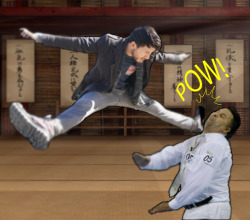 hayakain:  @markiplier is secretly practicing TaekwondoThanks to @1dftmarkiplier for the exploitable :D
