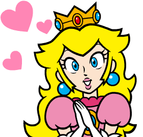 smug-anime-reaction-face:  New Mario themed LINE Stamps / Stickers. Now in animated form.   Rosaline~ o////o &lt;3 &lt;3 &lt;3 &lt;3
