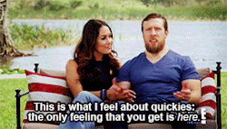 mithen-gifs-wrestling:  Meanwhile, on Total Bellas one of the key conflicts is the difference between John Cena and Nikki’s sex life and Daniel Bryan and Brie’s sex life, and it is amazing. 