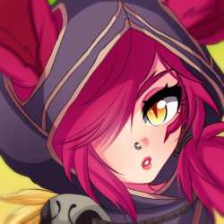    Finished Xayah, Solitaria and Project Vi cutesies, hope you all like them :3Hi-res versions up on my Patreon!.  ❤  Support me on Patreon if you like my work ! ❤❤ Also you can donate me some coffees through Ko-Fi❤  