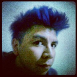 #me #blue